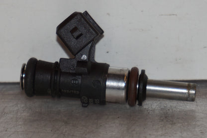 Snett uppifrån på Spridare från en BMW R 1200 GSA -2012 motorcykel.