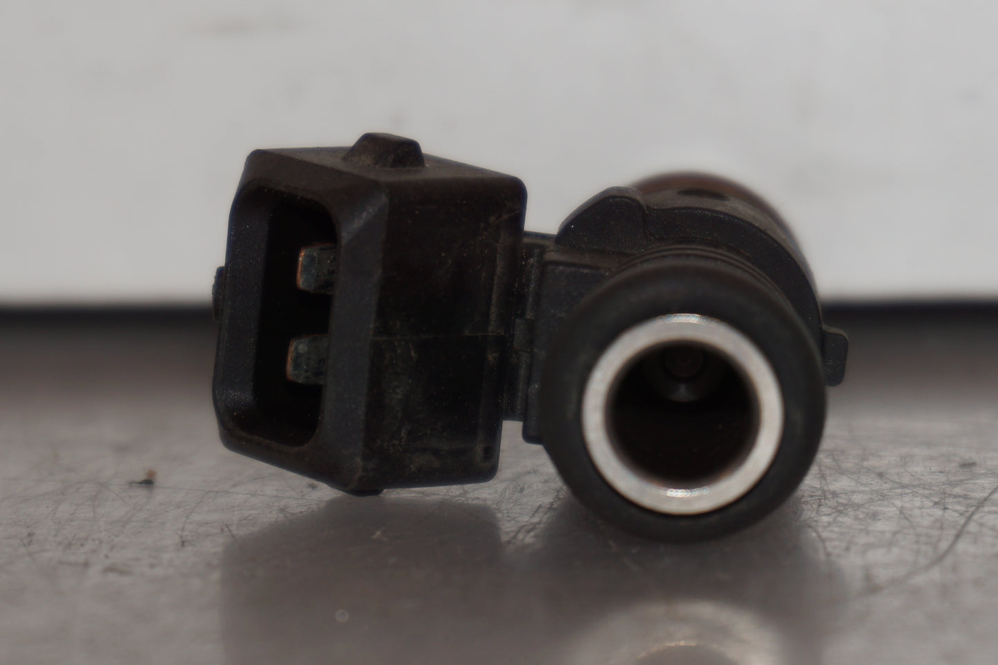 Vänster sida på Spridare från en BMW R 1200 GS -2005 motorcykel.