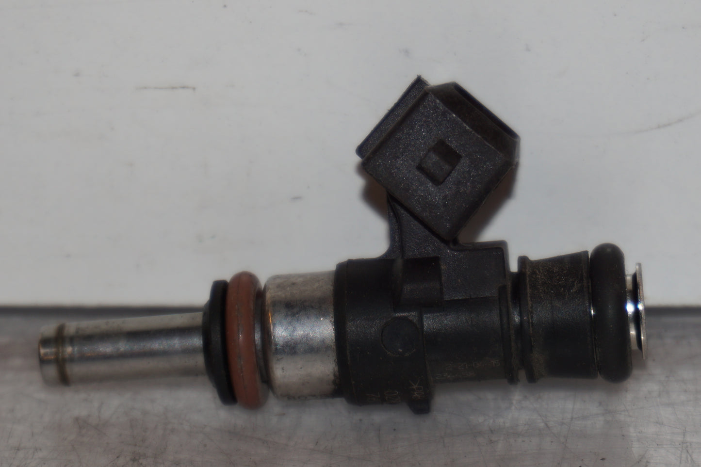 Snett uppifrån på Spridare från en BMW R 1200 RS -2015 motorcykel.