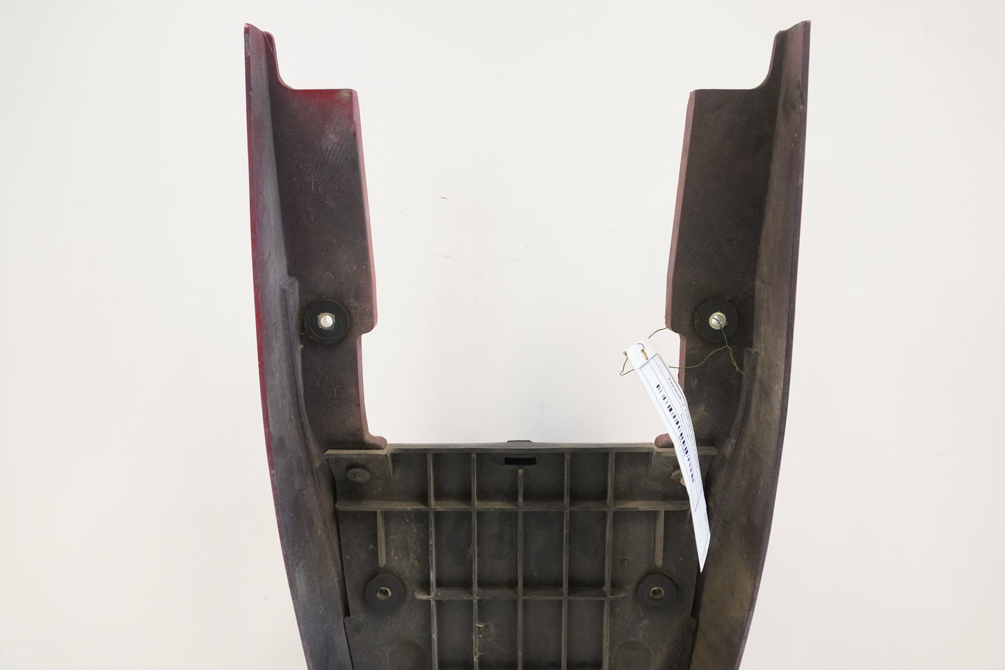 Snett uppifrån på Bakvinge från en Kawasaki Z 750 80-tal -1982 motorcykel.