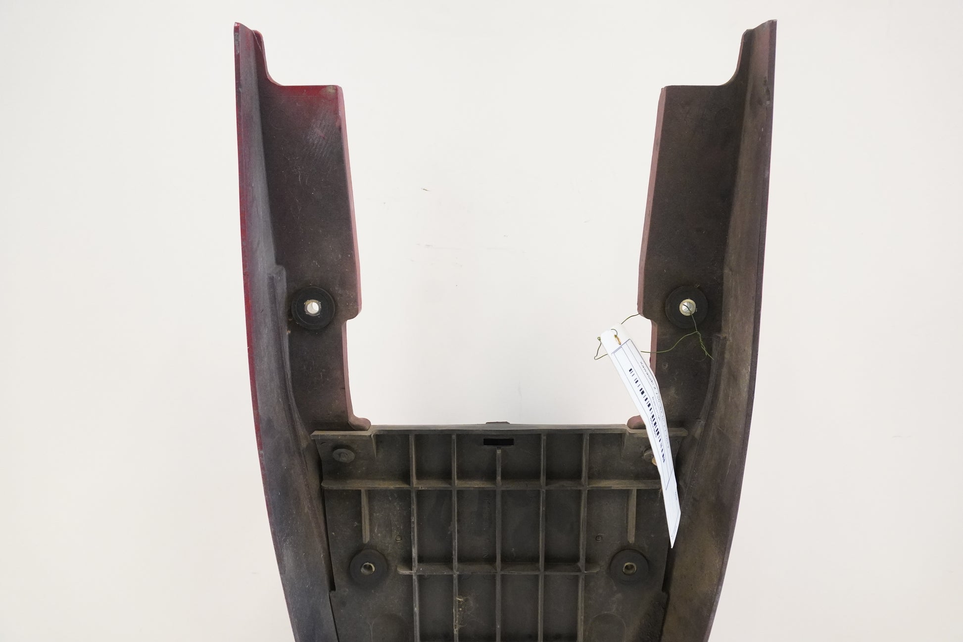 Snett uppifrån på Bakvinge från en Kawasaki Z 750 80-tal -1982 motorcykel.