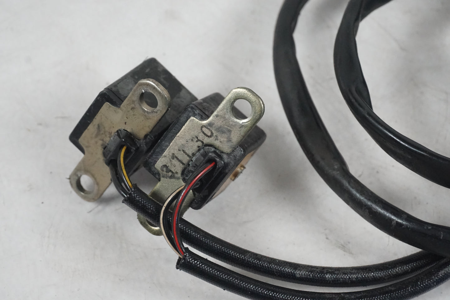 Höger sida på Tändpickup från en Kawasaki VN 750 -1994 motorcykel.