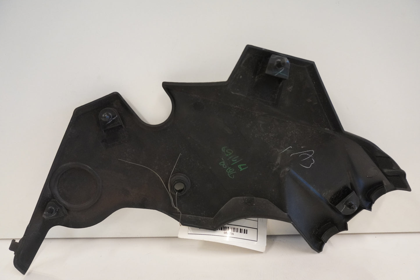 Baksidan på Ramplast från en Kawasaki ER-6N -2014 motorcykel.