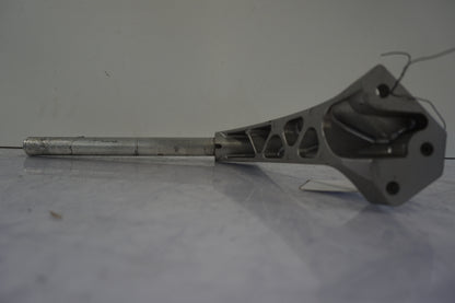 Snett uppifrån på Styre från en Kawasaki GTR 1400 -2008 motorcykel.