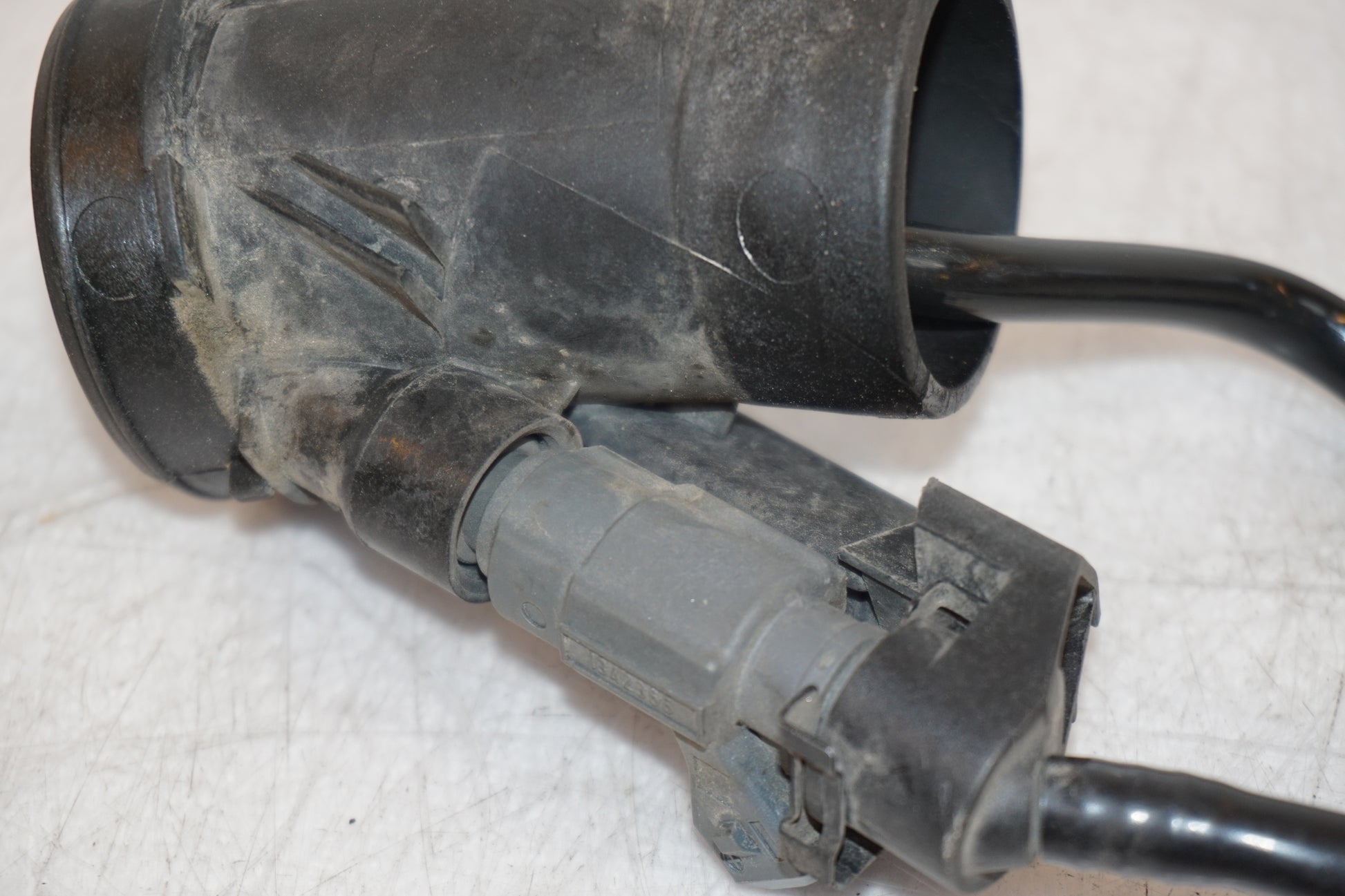 Snett uppifrån på Spridare från en BMW R 1200 C -2002 motorcykel.