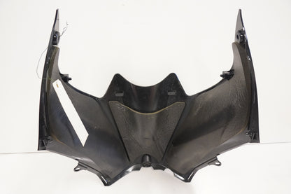 Snett uppifrån på Bensintankskåpa från en Kawasaki ZZ-R 1400 -2010 motorcykel.