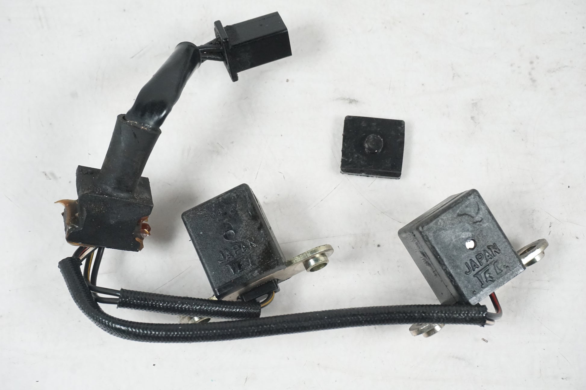 Framsidan på Tändpickup från en Kawasaki VN 1600 Mean Streak -2004 motorcykel.