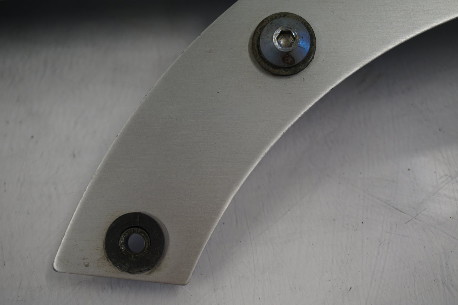 Baksidan på Remskydd från en Yamaha XV 1700 -2003 motorcykel.