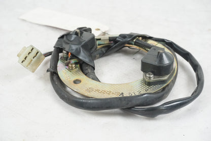 Baksidan på Tändpickup från en Yamaha FJ 1200 -1986 motorcykel.