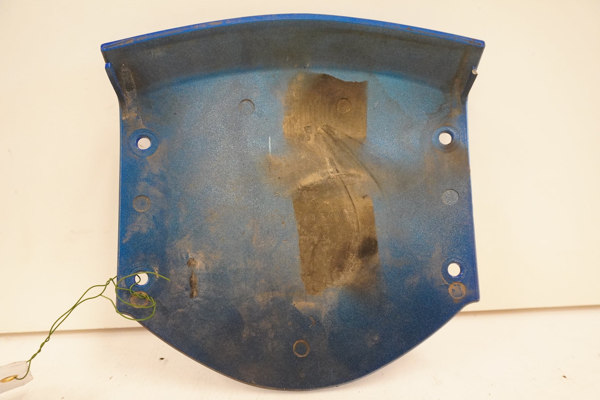 Baksidan på Toppkåpsinsida från en Kawasaki ZR-X 1200 S -2001 motorcykel.