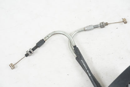 Baksidan på Avgasspjällmotor från en Yamaha YZF R6 -2007 motorcykel.