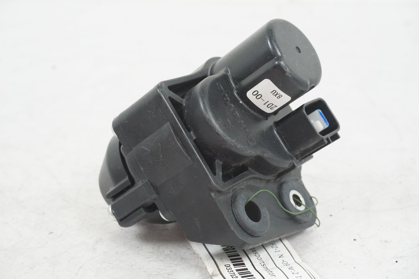 Baksidan på Avgasspjällmotor från en Yamaha FZ-1 N -2009 motorcykel.