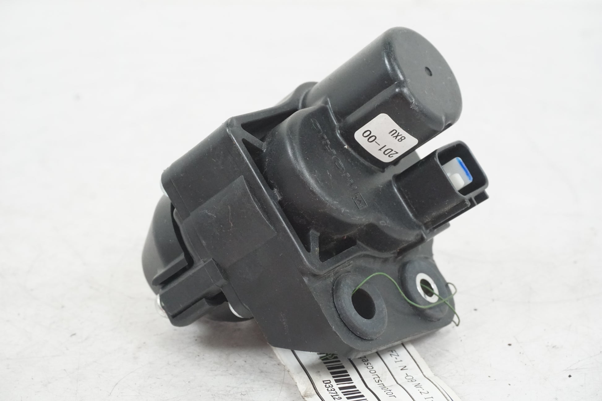 Baksidan på Avgasspjällmotor från en Yamaha FZ-1 N -2009 motorcykel.