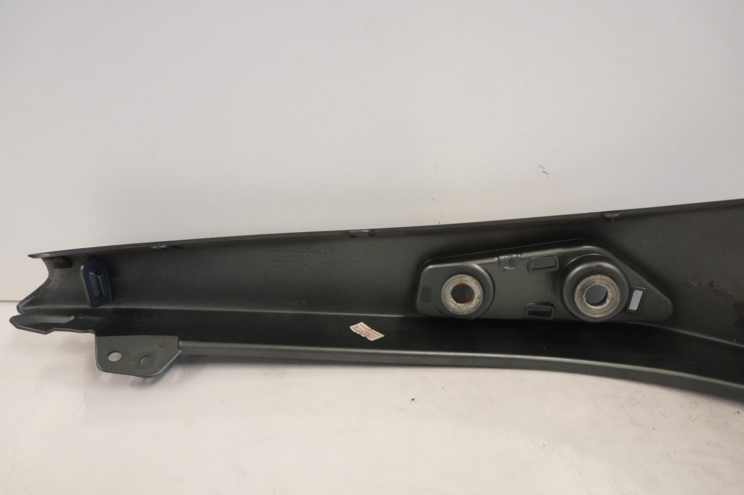 Snett uppifrån på Bakvinge från en Kawasaki ER-6N -2011 motorcykel.