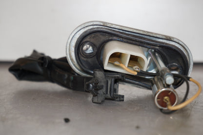 Snett uppifrån på Bensintankgivare från en Yamaha XVS 1300 -2008 motorcykel.