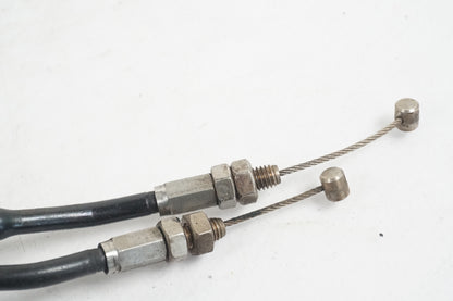 Snett uppifrån på Avgasspjällmotor från en Triumph Daytona 675 -2010 motorcykel.