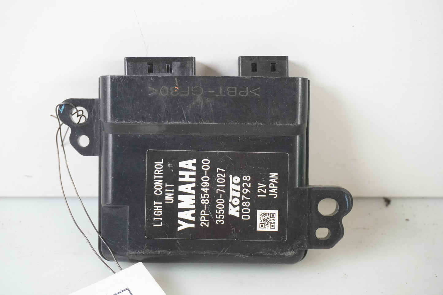 Framsidan på El från en Yamaha FJR 1300 -2016 motorcykel.