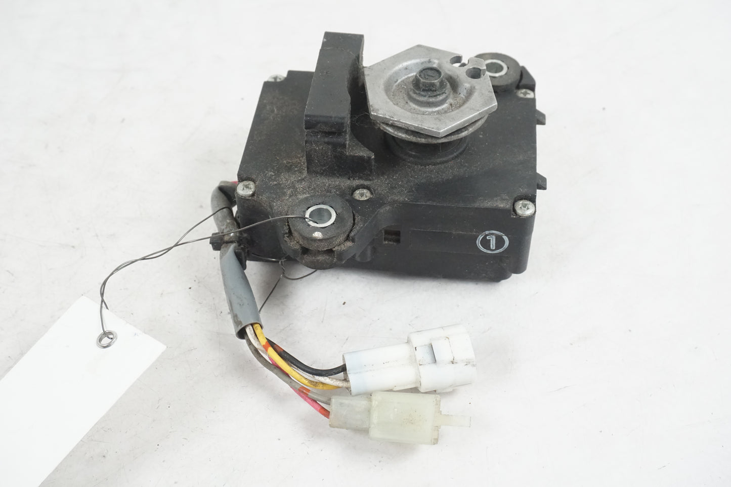 Framsidan på Avgasspjällmotor från en Kawasaki ZX-10R -2008 motorcykel.