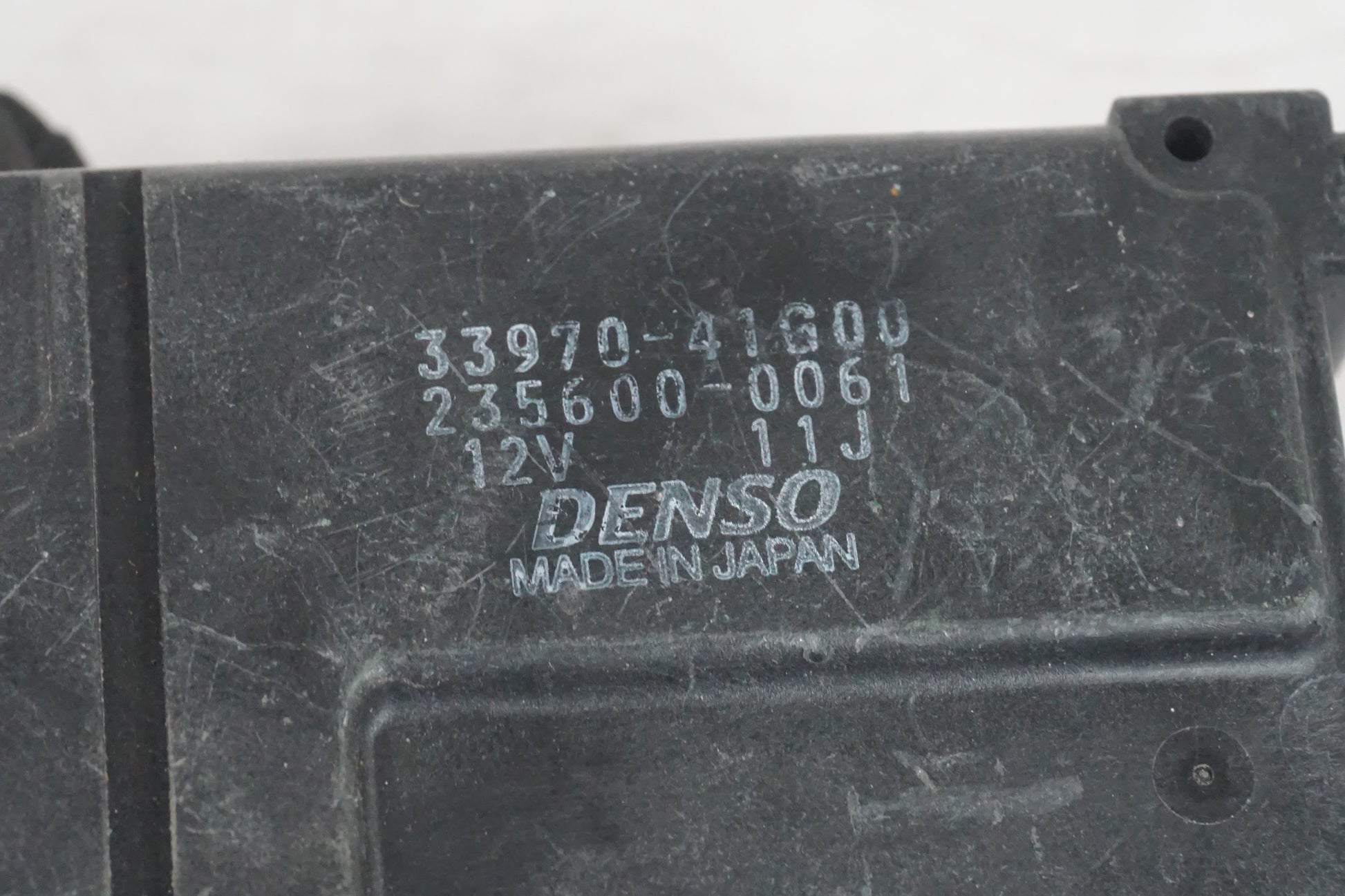 Snett uppifrån på Avgasspjällmotor från en Suzuki GSX 1300 BK -2008 motorcykel.