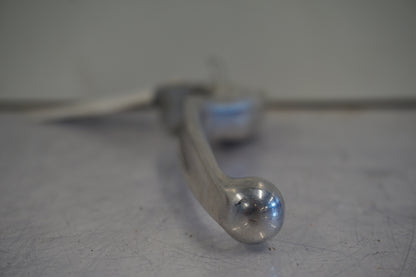 Snett uppifrån på Bromsgrepp från en H-D Street Glide FLHX -2016 motorcykel.