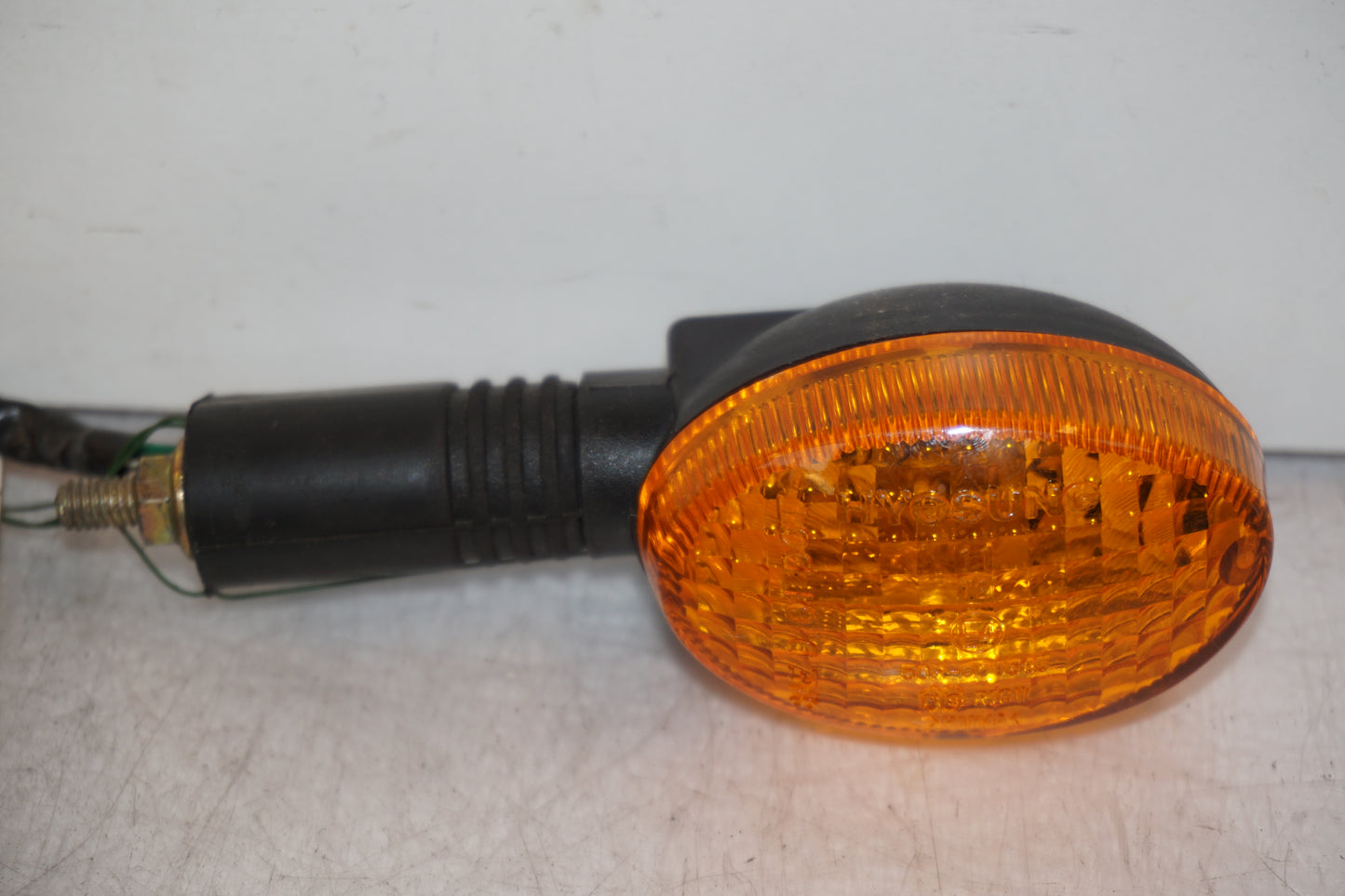 Baksidan på Blinkers från en Hyosung GT 650 -2006 motorcykel.