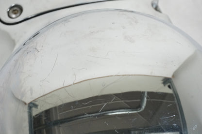 Snett nerifrån på Transmissionskåpa från en Kawasaki VN 1600 Mean Streak -2004 motorcykel.