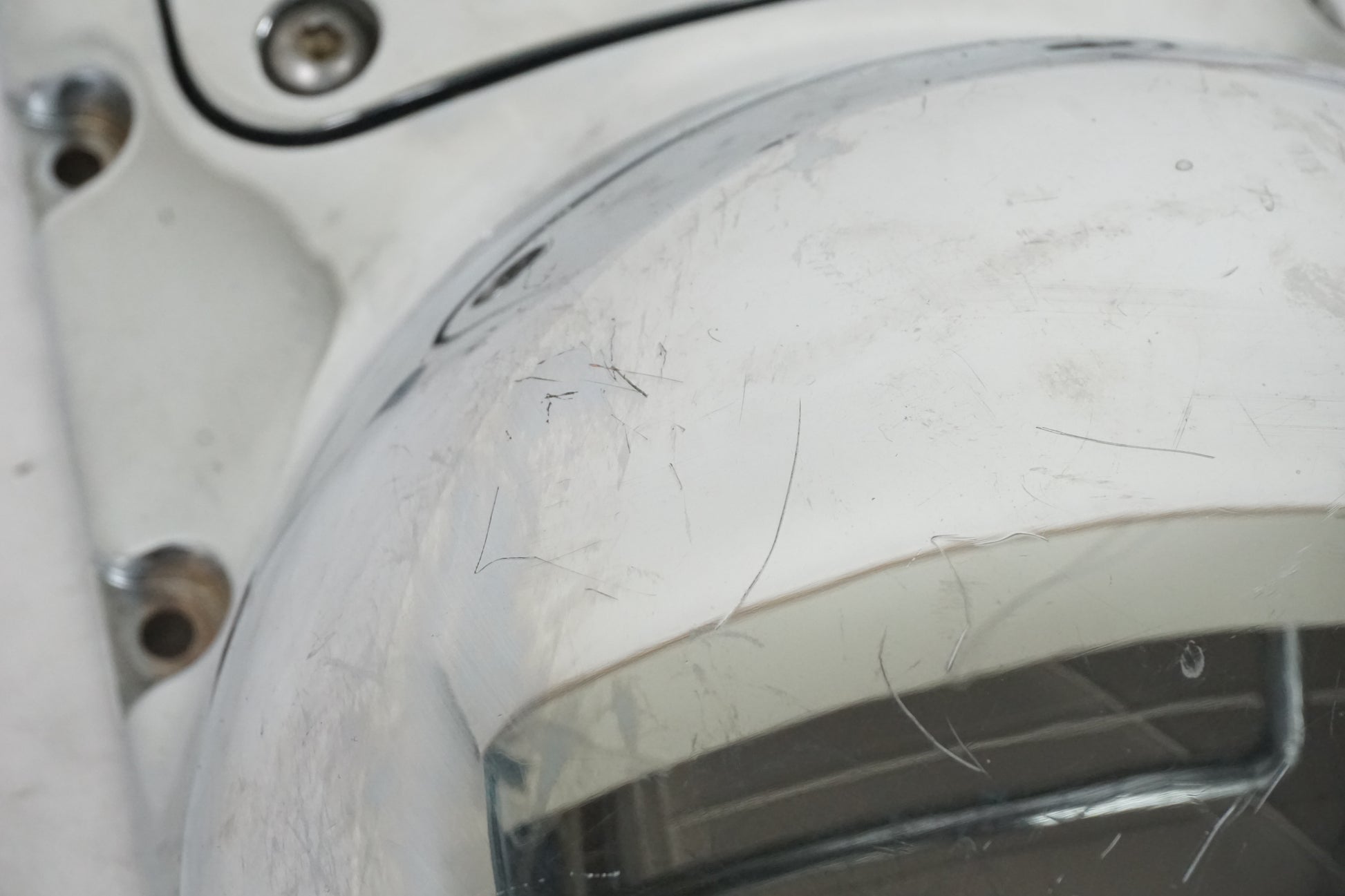 Extrabild1 på Transmissionskåpa från en Kawasaki VN 1600 Mean Streak -2004 motorcykel.