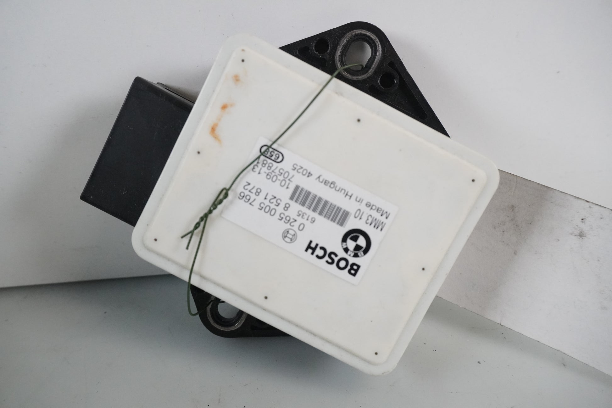 Framsidan på DTC antispinn från en BMW S 1000 RR -2013 motorcykel.