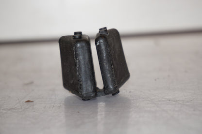 Snett uppifrån på Ryckutjämnare från en Hyosung GT 650 -2006 motorcykel.