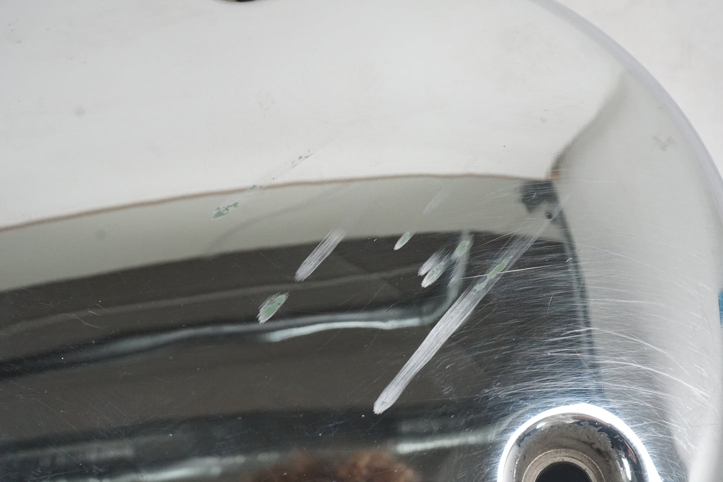 Höger sida på Motorkåpa från en Kawasaki VN 1600 -2006 motorcykel.