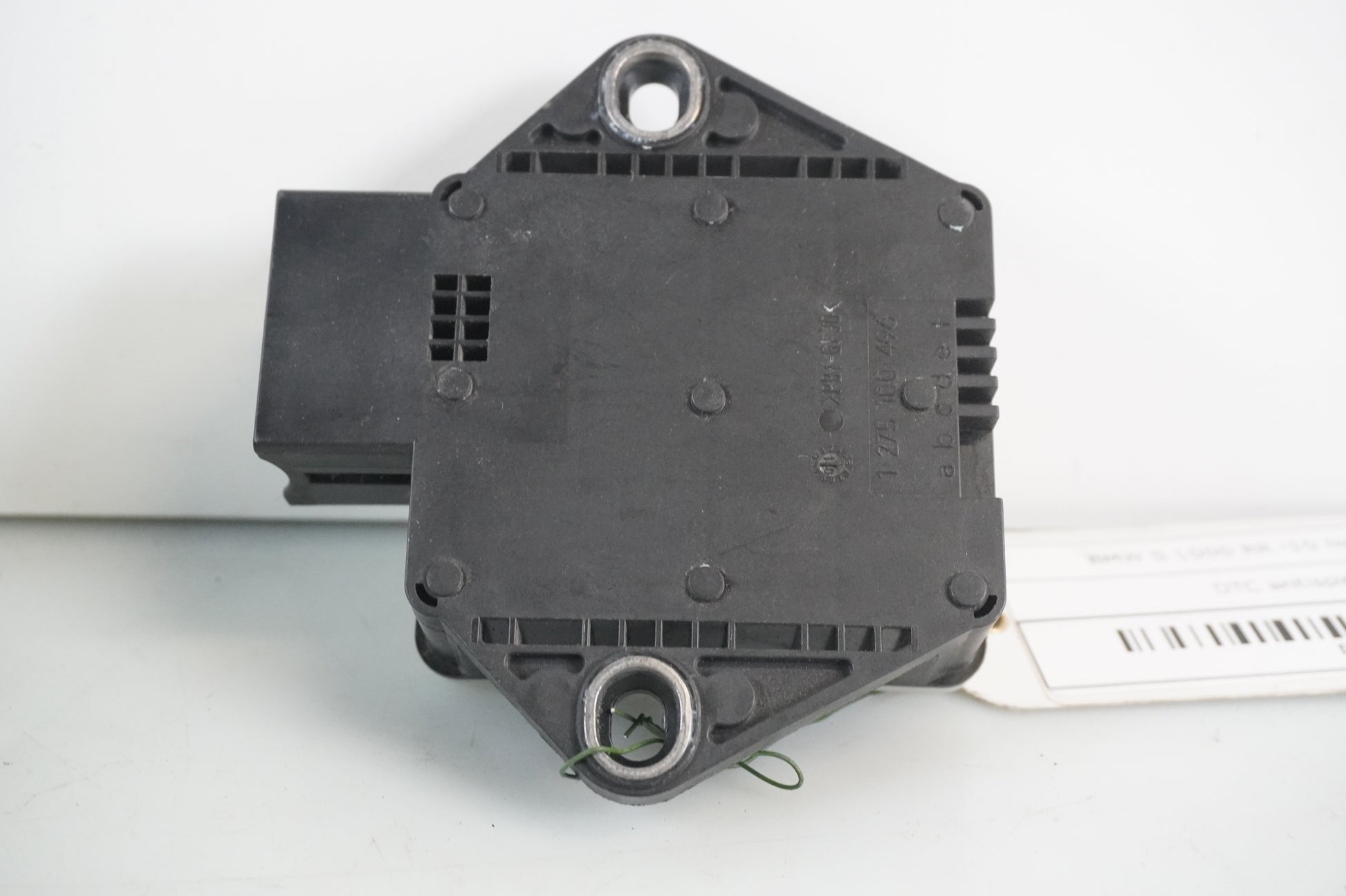 Baksidan på DTC antispinn från en BMW S 1000 RR -2010 motorcykel.