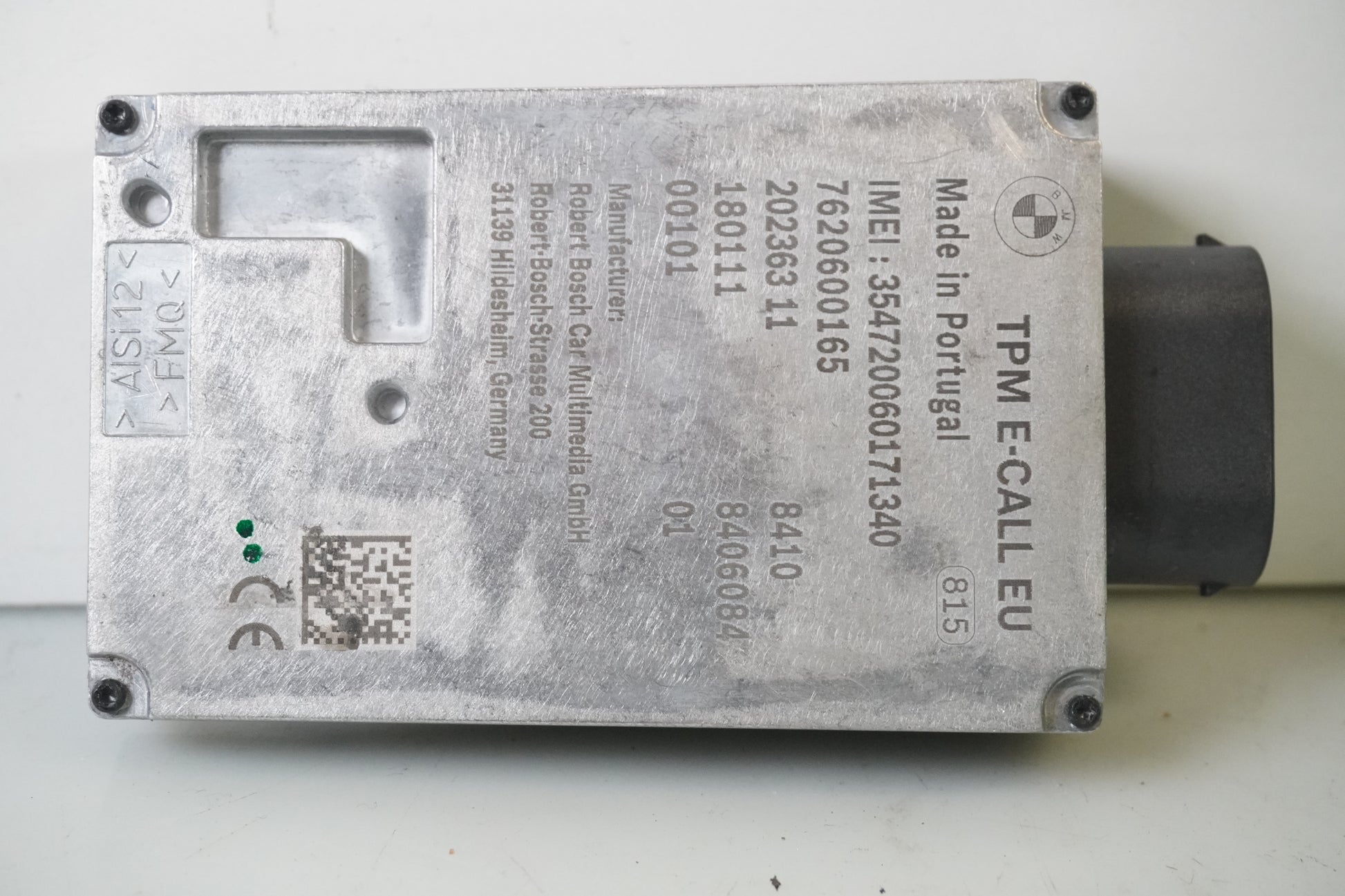 Framsidan på Styrbox från en BMW K 1600 -2018 motorcykel.