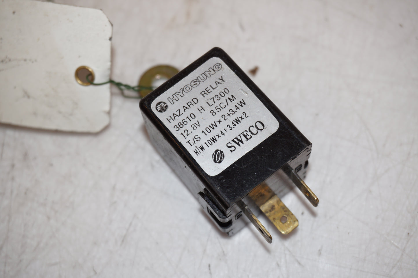 Framsidan på Blinkersrelä från en Hyosung GT 650 -2006 motorcykel.