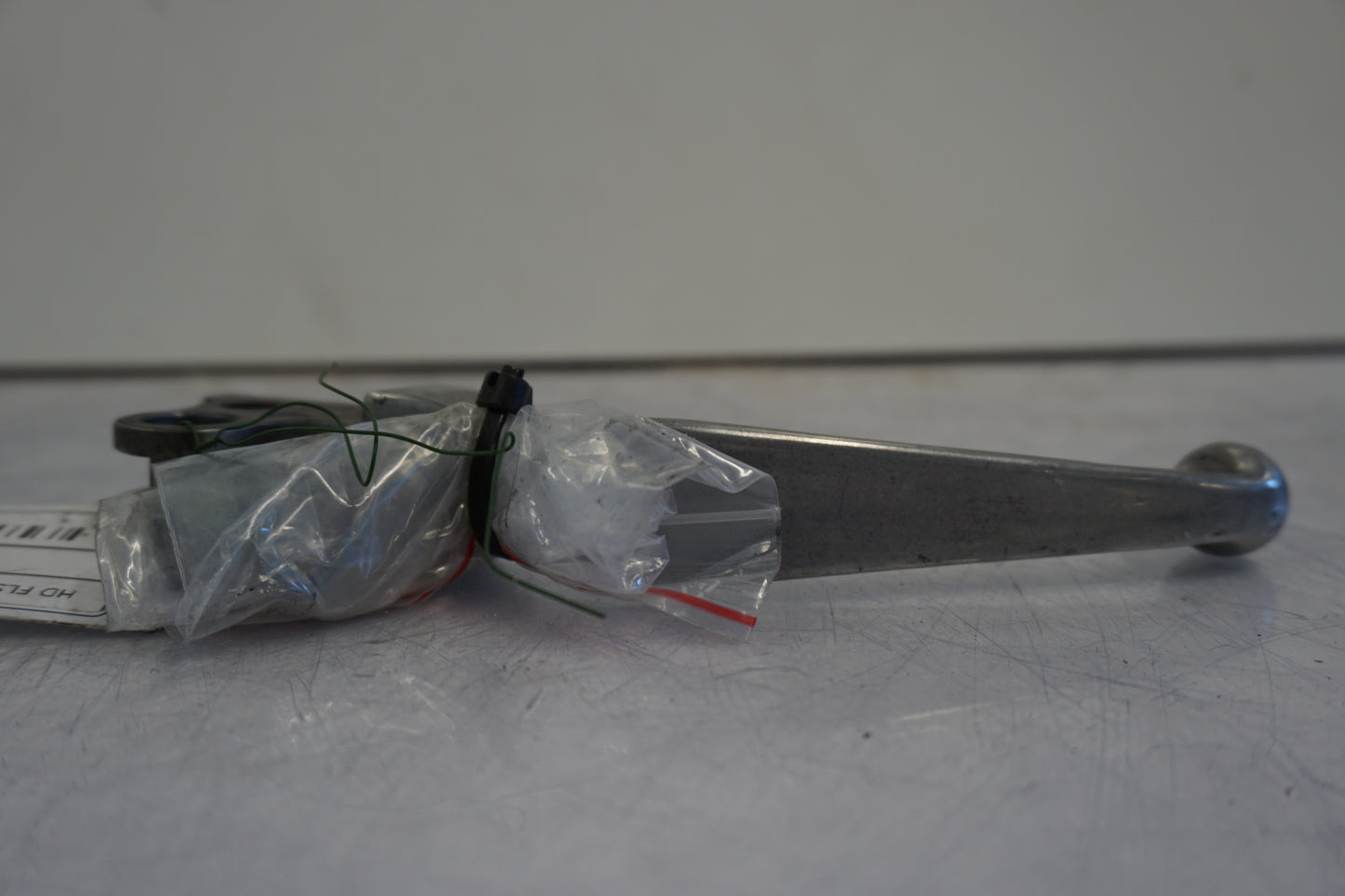 Vänster sida på Bromsgrepp från en H-D Softail Heritage Classic FLSTC/I -1995 motorcykel.