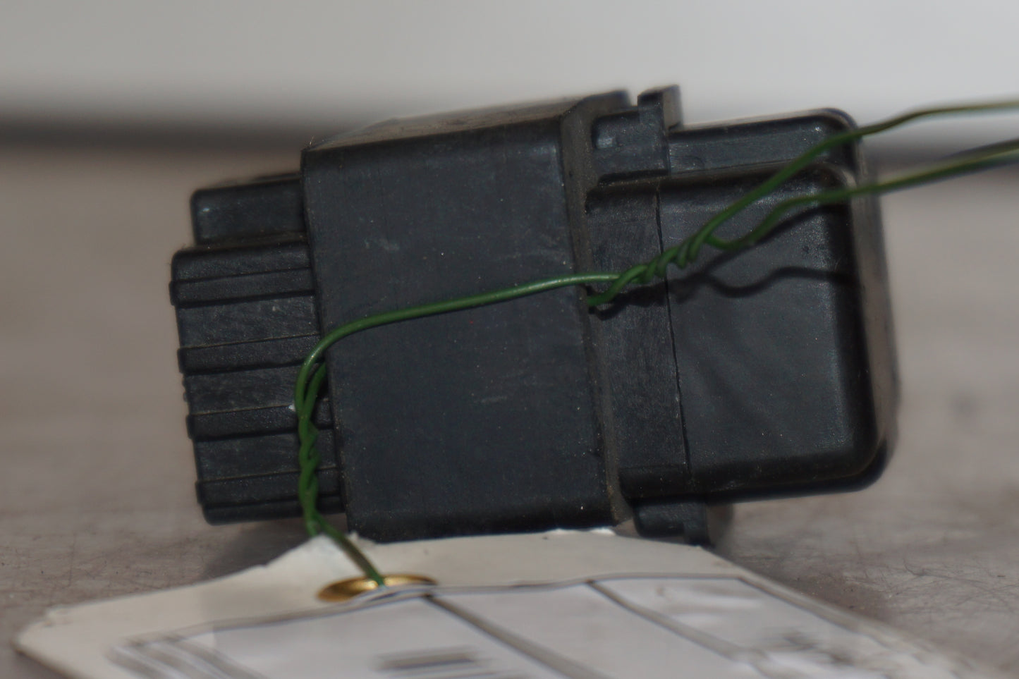 Snett uppifrån på Huvudsäkring från en Hyosung GT 650 -2006 motorcykel.