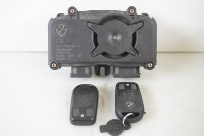 Framsidan på Larm från en BMW K 1200 R Sport -2007 motorcykel.