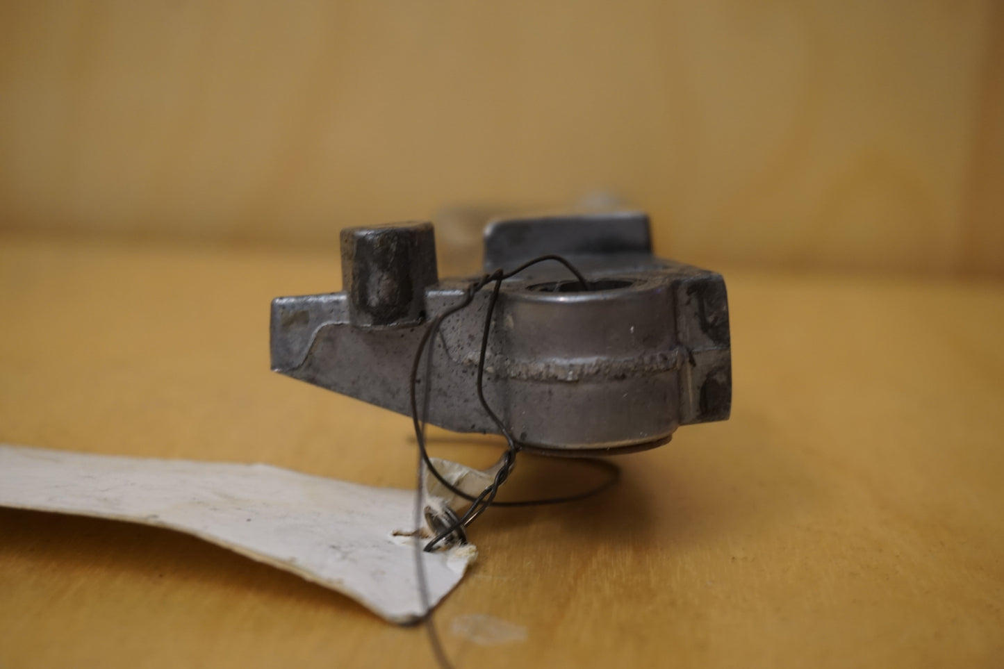 Höger sida på Bromsgrepp från en H-D Softail Night Train EFI FXSTBI -2006 motorcykel.