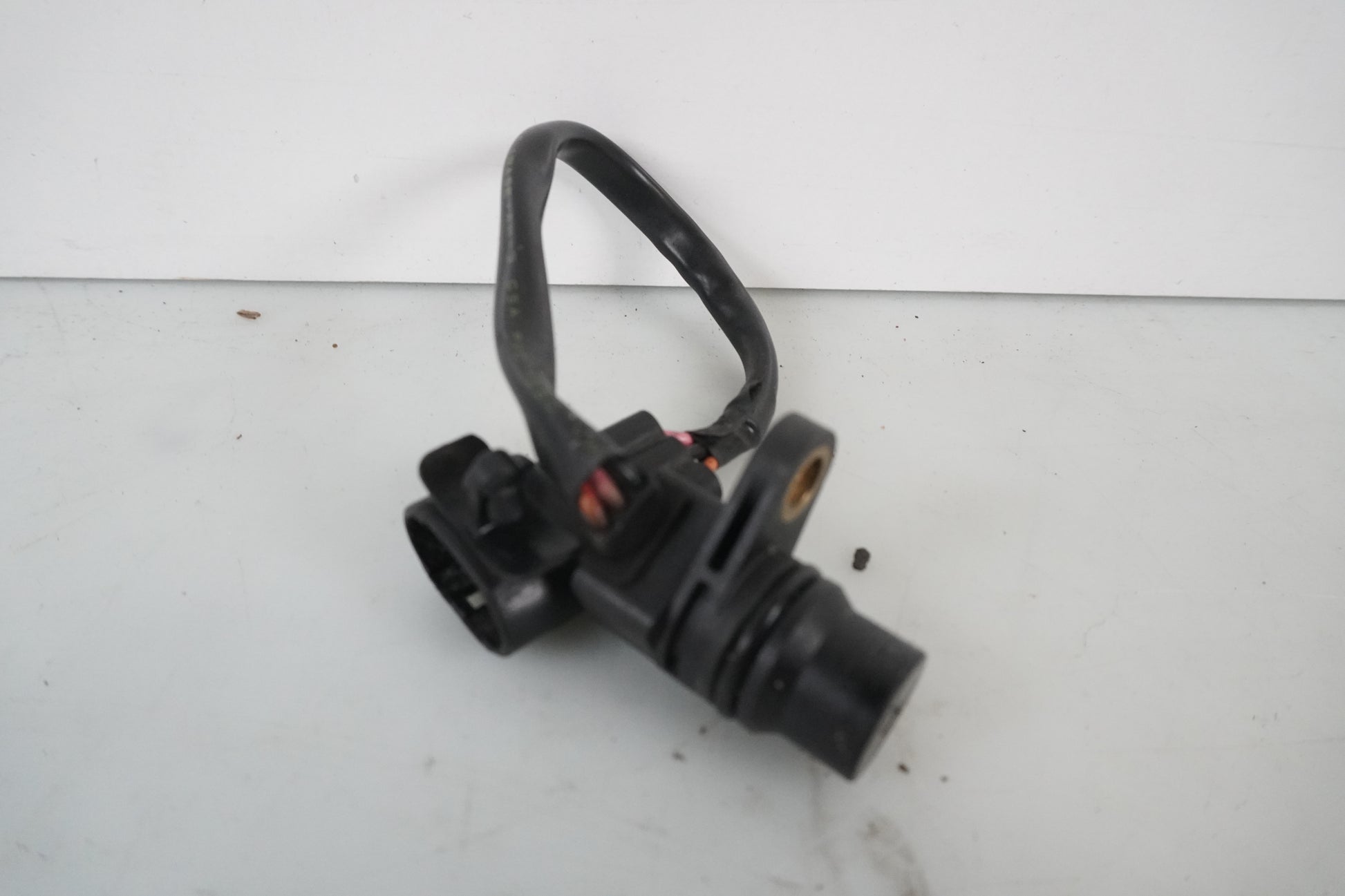 Framsidan på Hastighetsgivare från en Triumph Street Triple -2009 motorcykel.