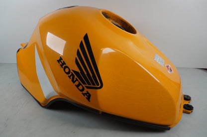 Snett uppifrån på Bensintank från en Honda CBR 900 RR -2000 motorcykel.