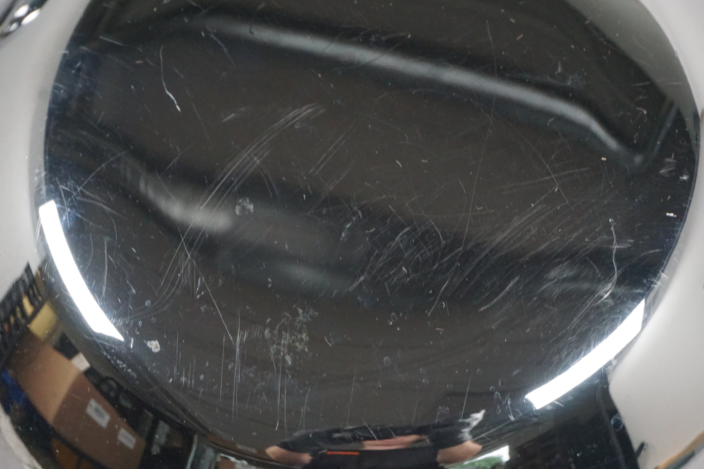 Höger sida på Motorkåpa från en Yamaha XVS 650 -1997 motorcykel.