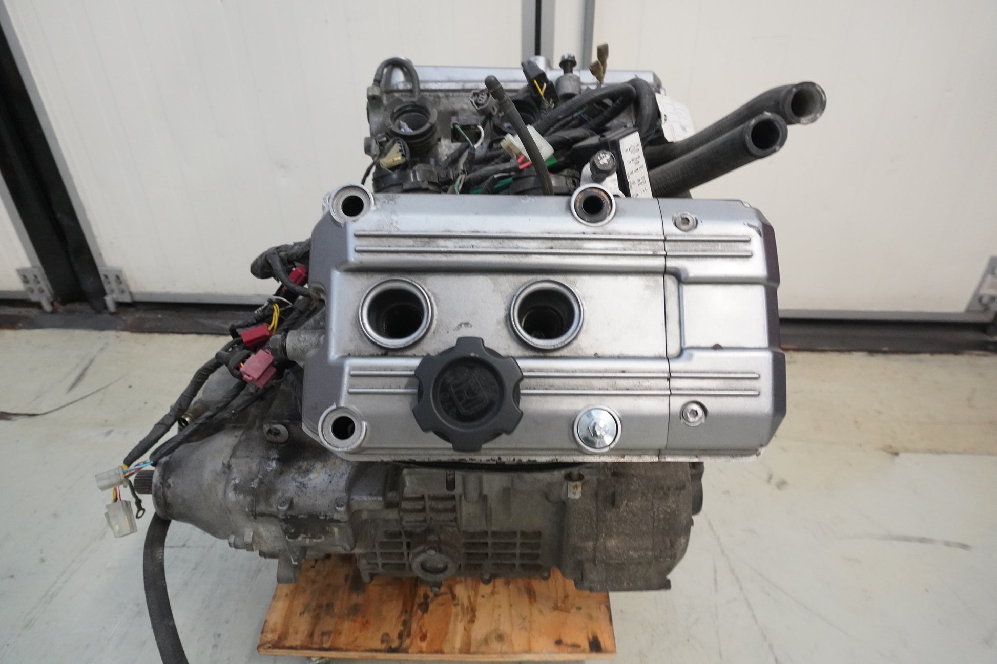 Extrabild1 på Motor från en Honda ST 1100 -1990 motorcykel.