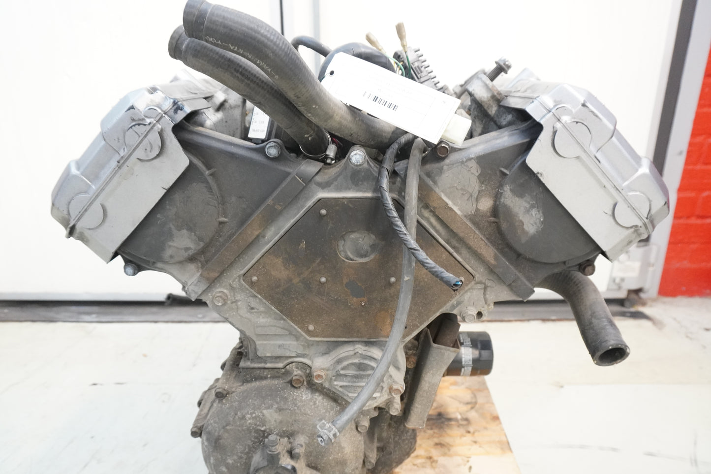 Extrabild4 på Motor från en Honda ST 1100 -1990 motorcykel.