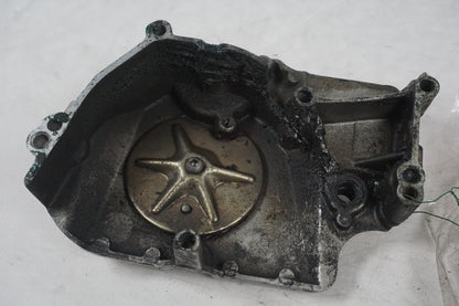 Snett uppifrån på Drevkåpa från en Yamaha YZF 750 R -1993 motorcykel.