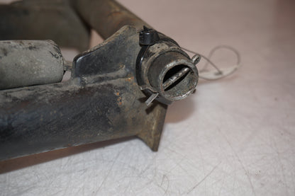 Snett uppifrån på Centralstöd från en Honda VF 750 C -1983 motorcykel.