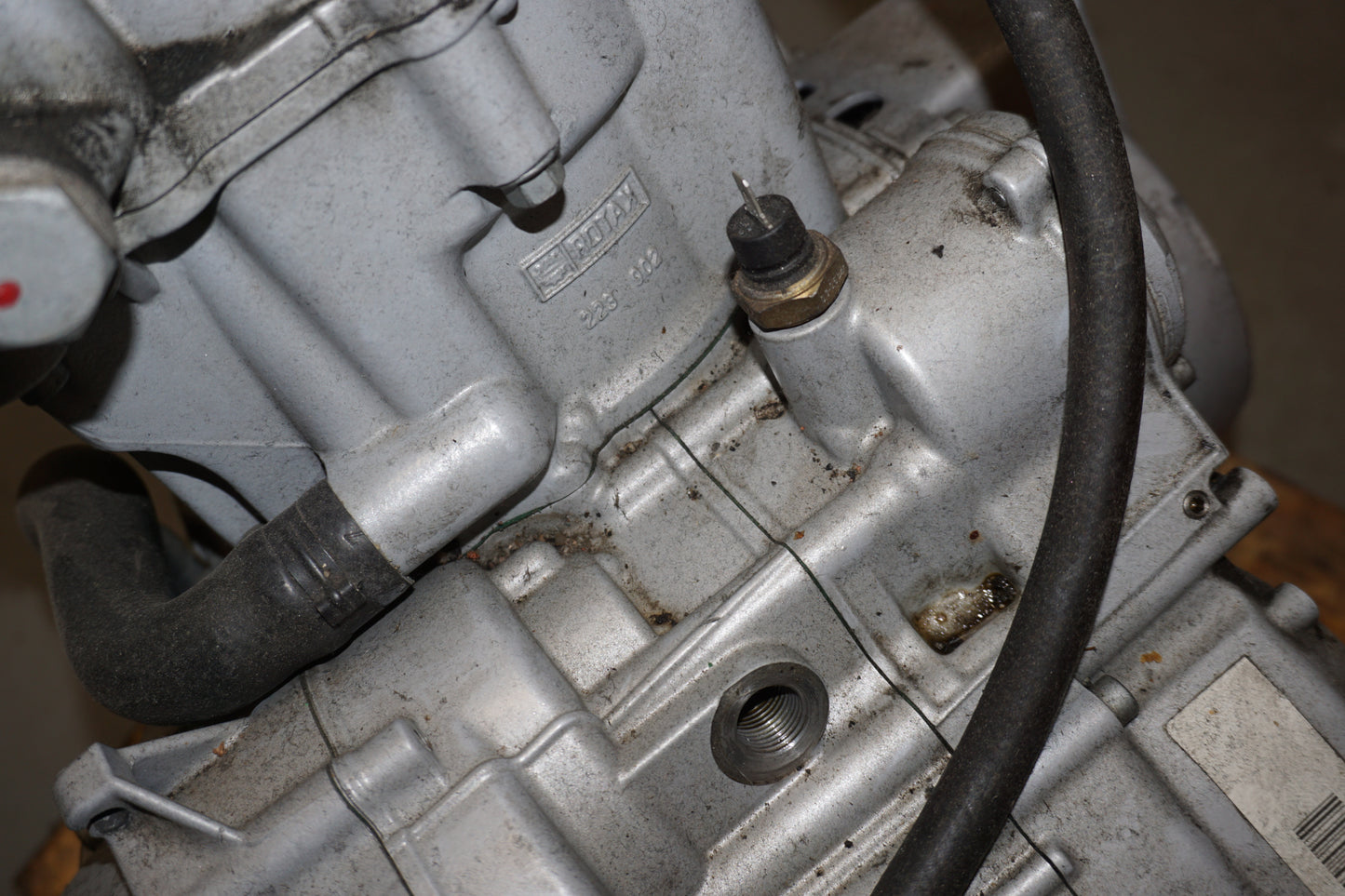 Extrabild3 på Motor från en BMW F 650 CS -2002 motorcykel.