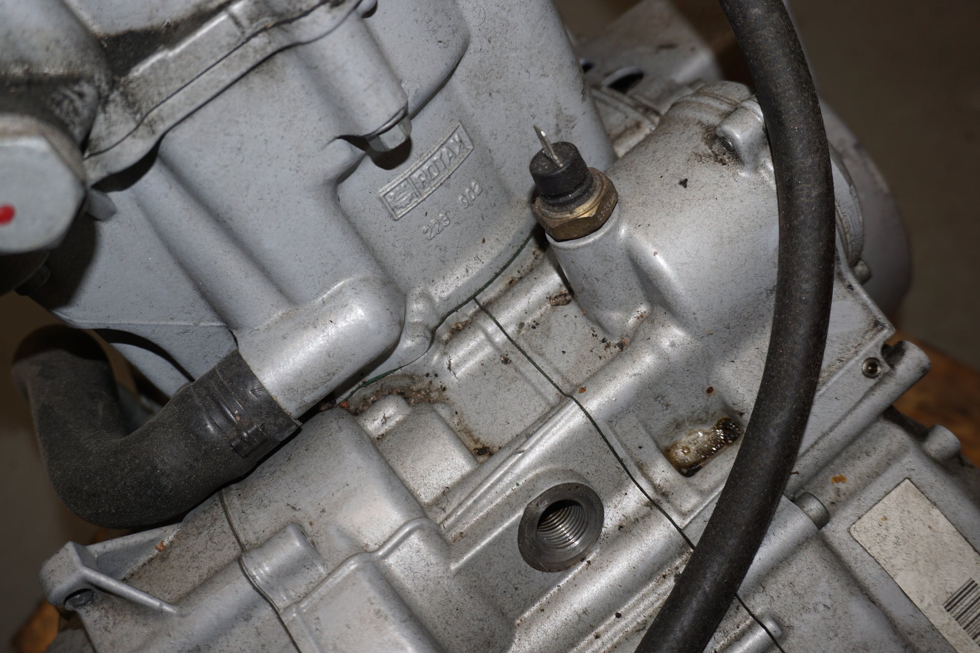 Extrabild3 på Motor från en BMW F 650 CS -2002 motorcykel.