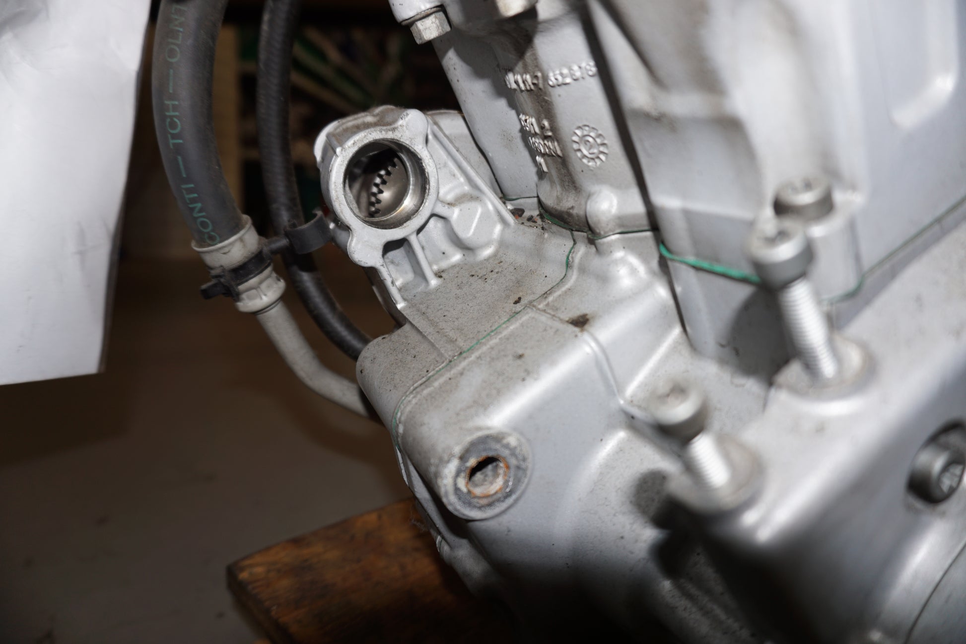 Extrabilder på Motor från en BMW F 650 CS -2002 motorcykel.