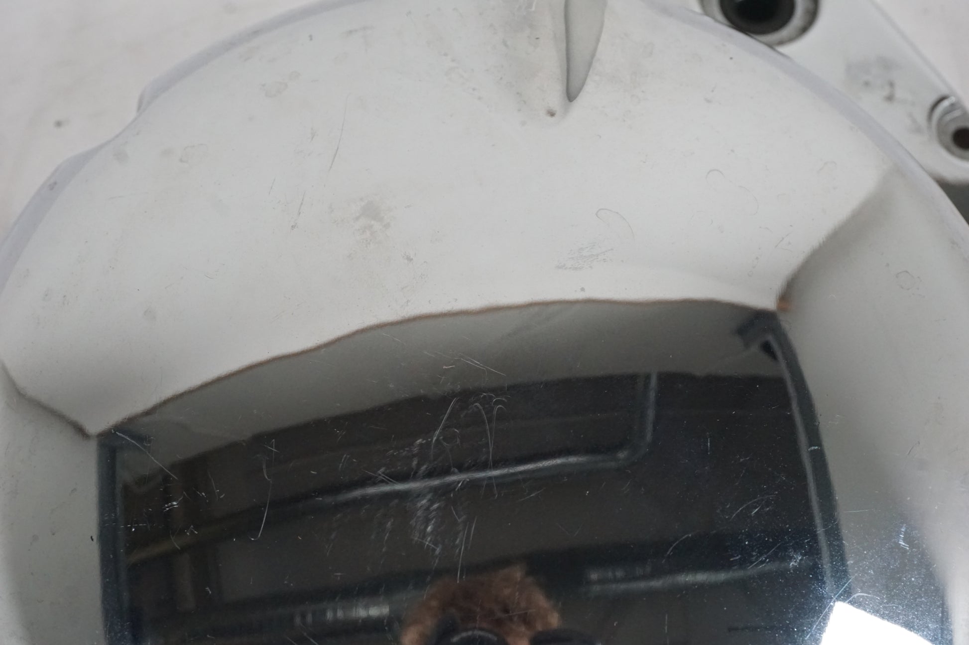 Höger sida på Kopplingskåpa från en Yamaha XV 1600 -2000 motorcykel.