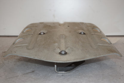 Snett uppifrån på Hasplåt från en BMW R 1200 GS -2014 motorcykel.