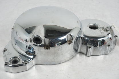 Snett uppifrån på Kopplingskåpa från en Yamaha XV 1600 -2000 motorcykel.